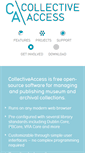 Mobile Screenshot of collectiveaccess.org